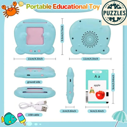 Talking Flash Card Learning Machine for Kids - Puzzles