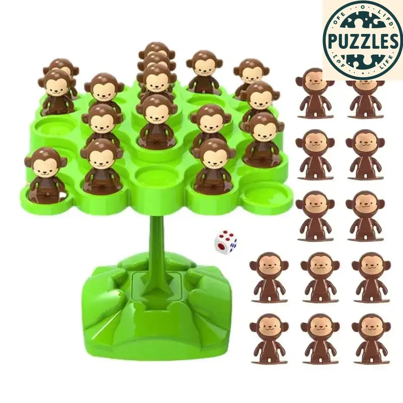 Monkey Balance Scale – Educational Number Board Game - Puzzles