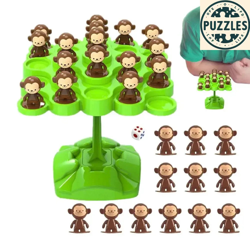 Monkey Balance Scale – Educational Number Board Game - Puzzles