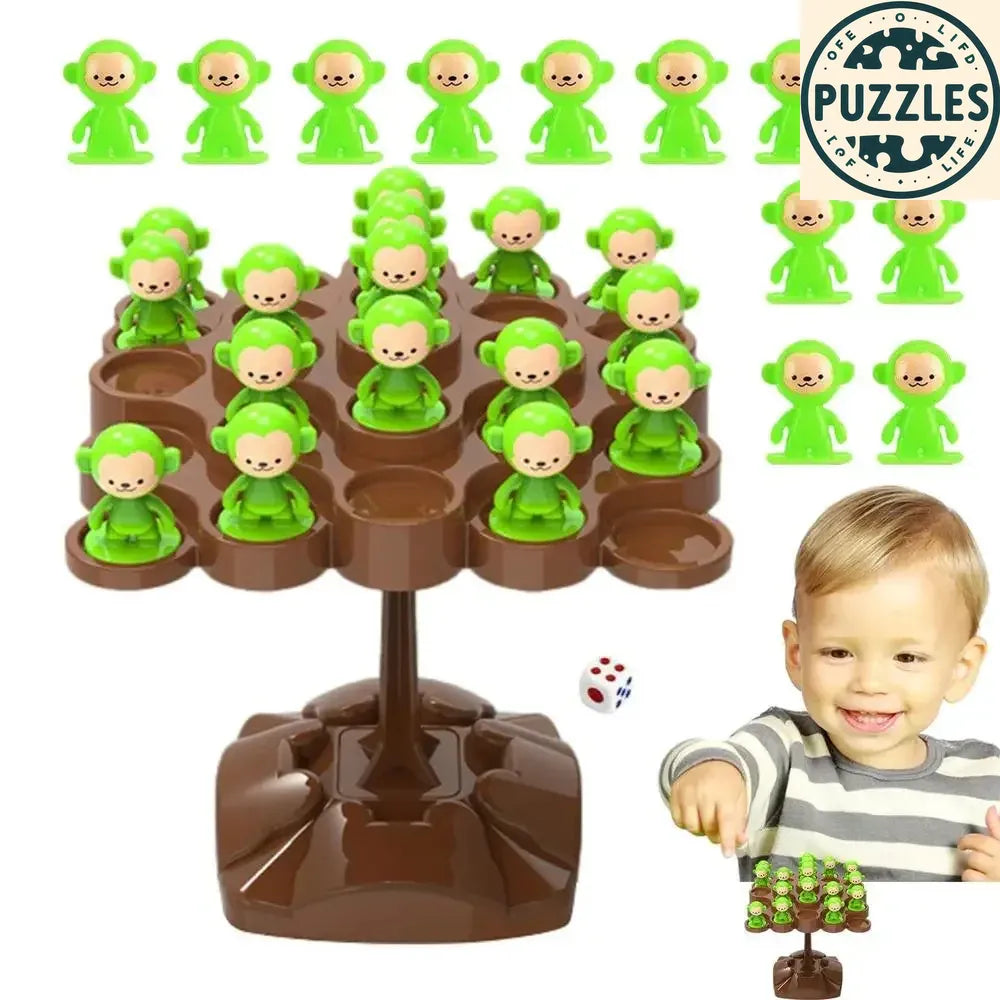 Monkey Balance Scale – Educational Number Board Game - Puzzles