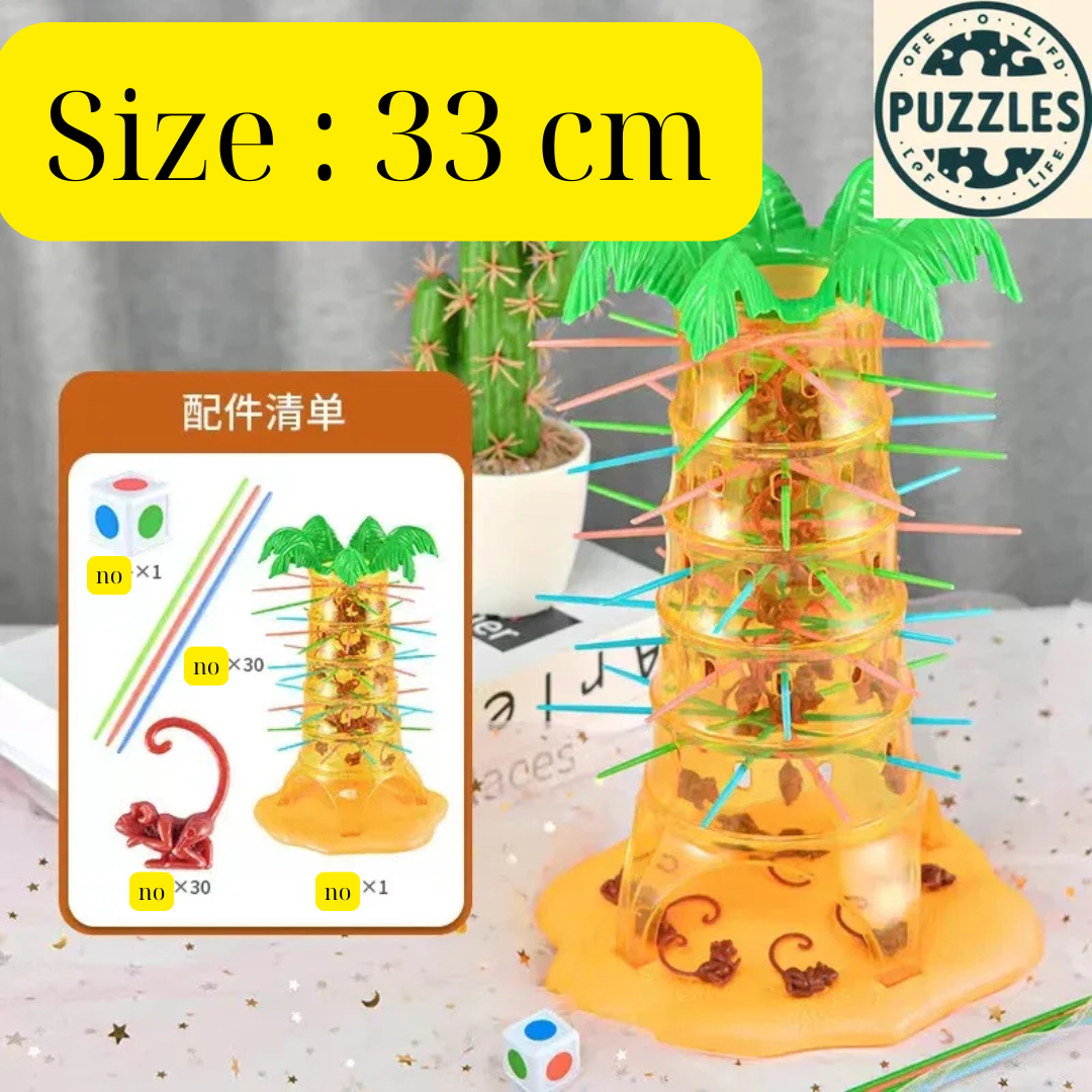 Monkey Climbing Tree Game - Puzolife - Puzzles of Life - Puzolife - Puzzles of Life