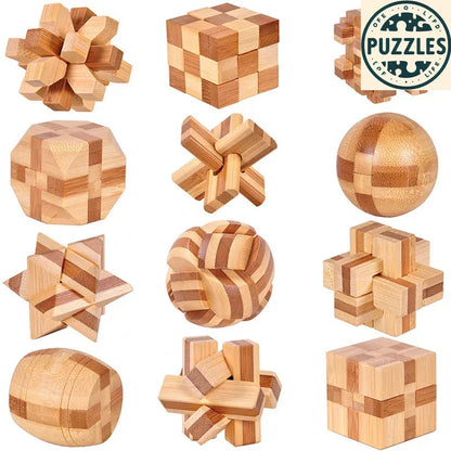 Montessori 3D Puzzle Game – Brain Teaser for Kids - Puzzles