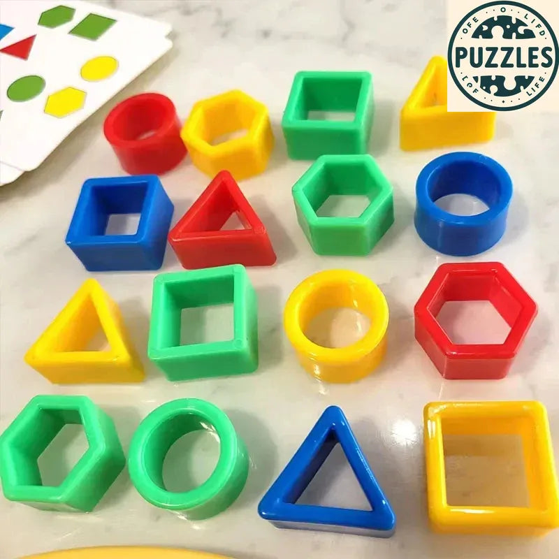 Puzolife Montessori Matching Puzzle Board - Puzolife - Puzzles of Life