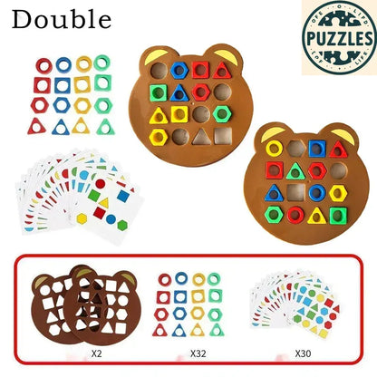 Puzolife Montessori Matching Puzzle Board - Puzolife - Puzzles of Life
