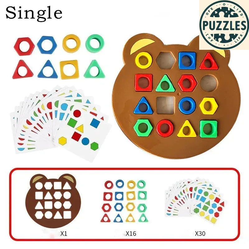 Puzolife Montessori Matching Puzzle Board - Puzolife - Puzzles of Life
