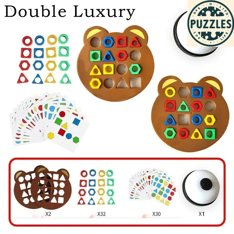 Puzolife Montessori Matching Puzzle Board - Puzolife - Puzzles of Life