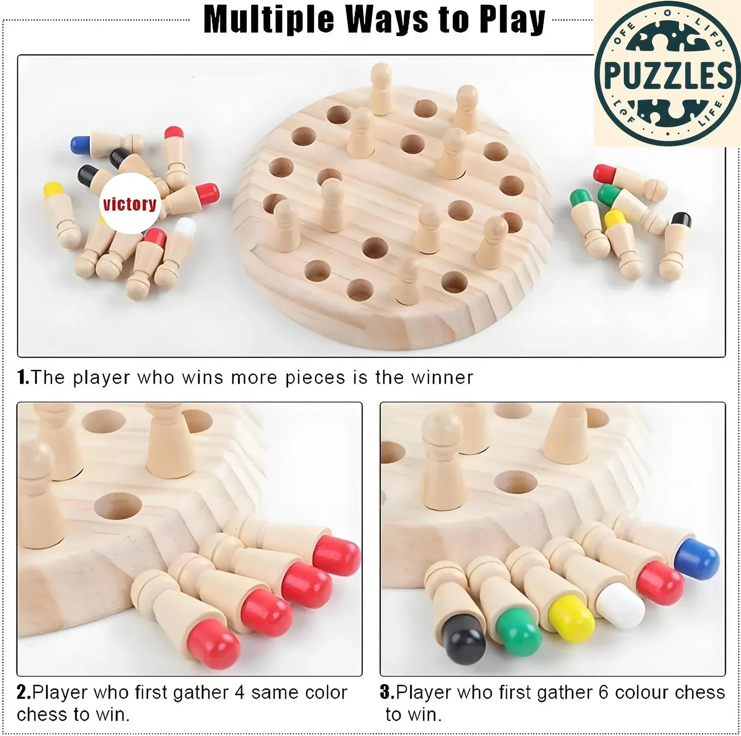 Memory Chess Game - Puzolife - Puzolife - Puzzles of Life