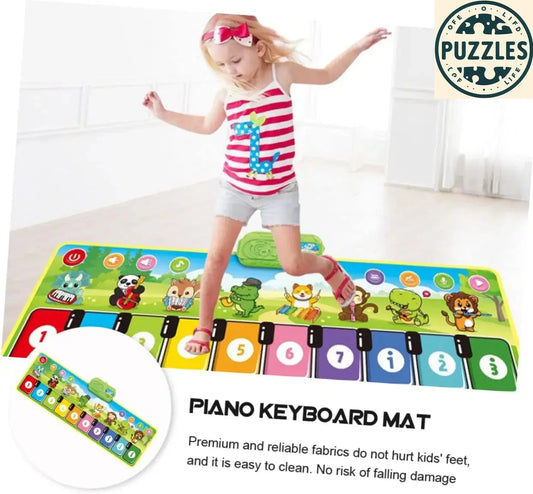 Piano Mat – Large Play Rug with Keyboard Design - Puzzles