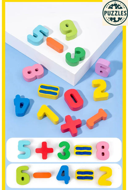 QWZ's Montessori Wooden Toys – Early Learning for Kids - Puzzles