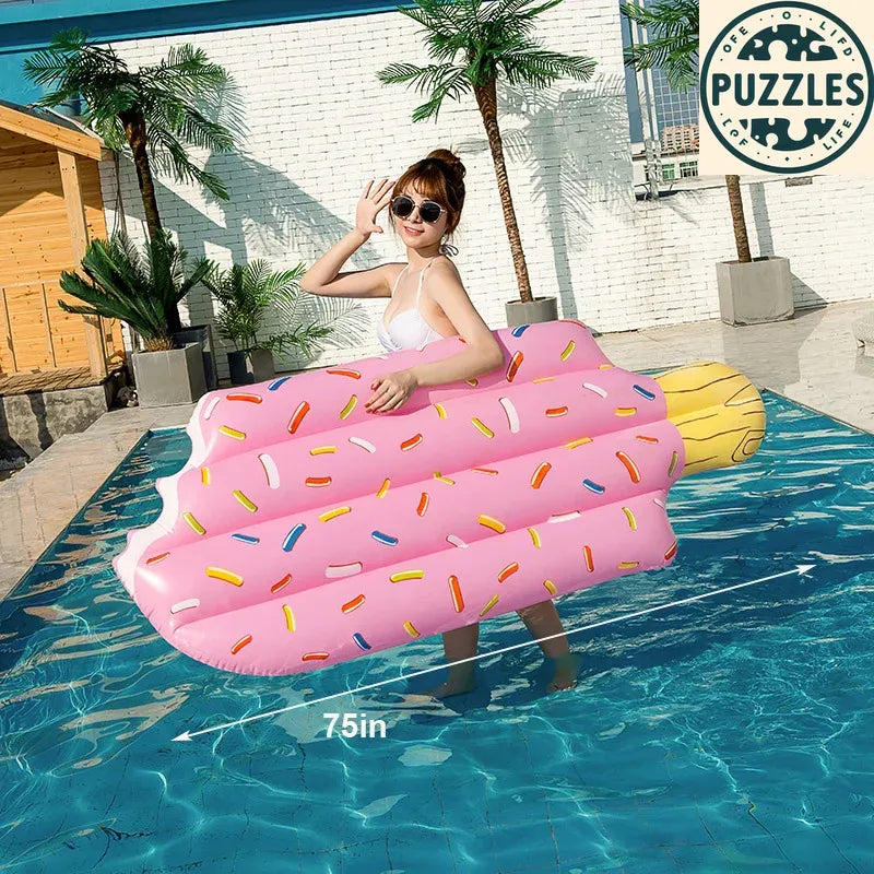 Swim Pool Floating Inflatable Ring - Puzolife - Puzzles of Life