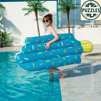 Swim Pool Floating Inflatable Ring - Puzolife - Puzzles of Life