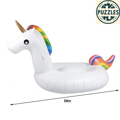 Swim Pool Floating Inflatable Ring - Puzolife - Puzzles of Life