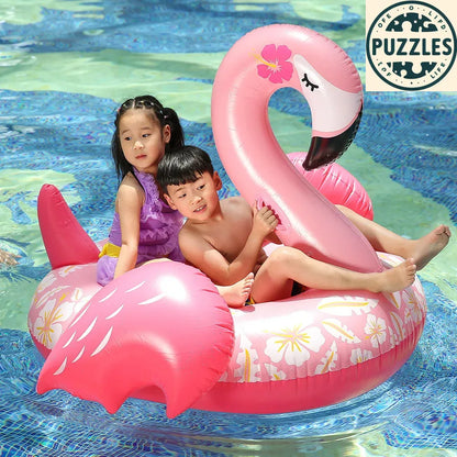 Swim Pool Floating Inflatable Ring - Puzolife - Puzzles of Life