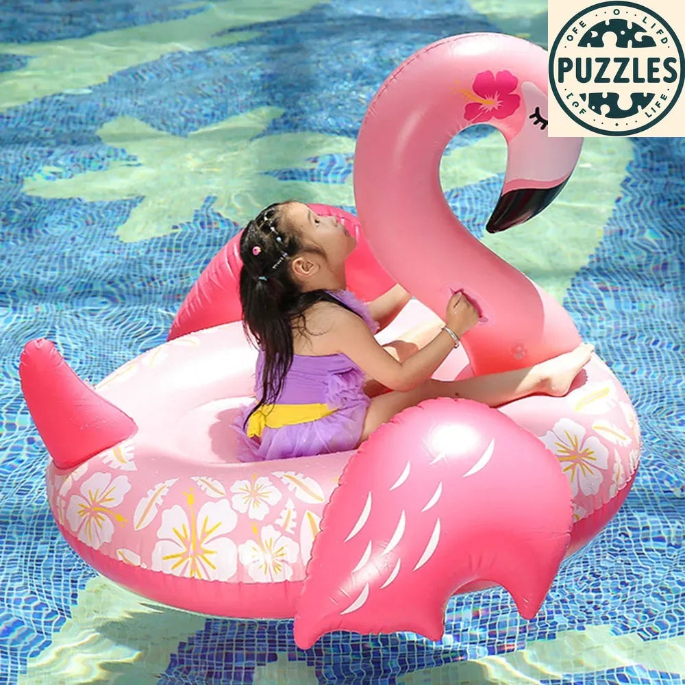 Swim Pool Floating Inflatable Ring - Puzolife - Puzzles of Life