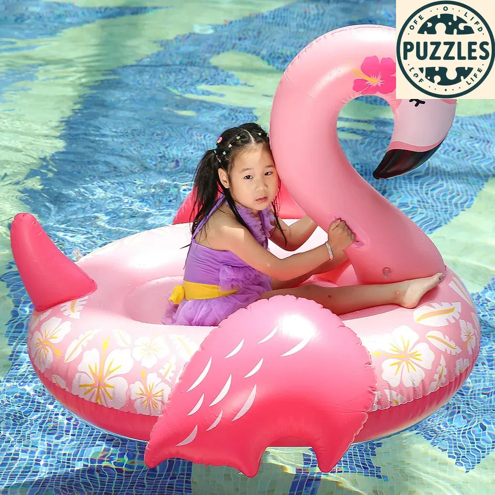 Swim Pool Floating Inflatable Ring - Puzolife - Puzzles of Life