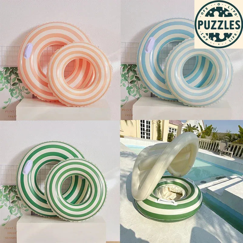 Rooxin Inflatable Swimming Ring Tube - Puzolife - Puzolife - Puzzles of Life