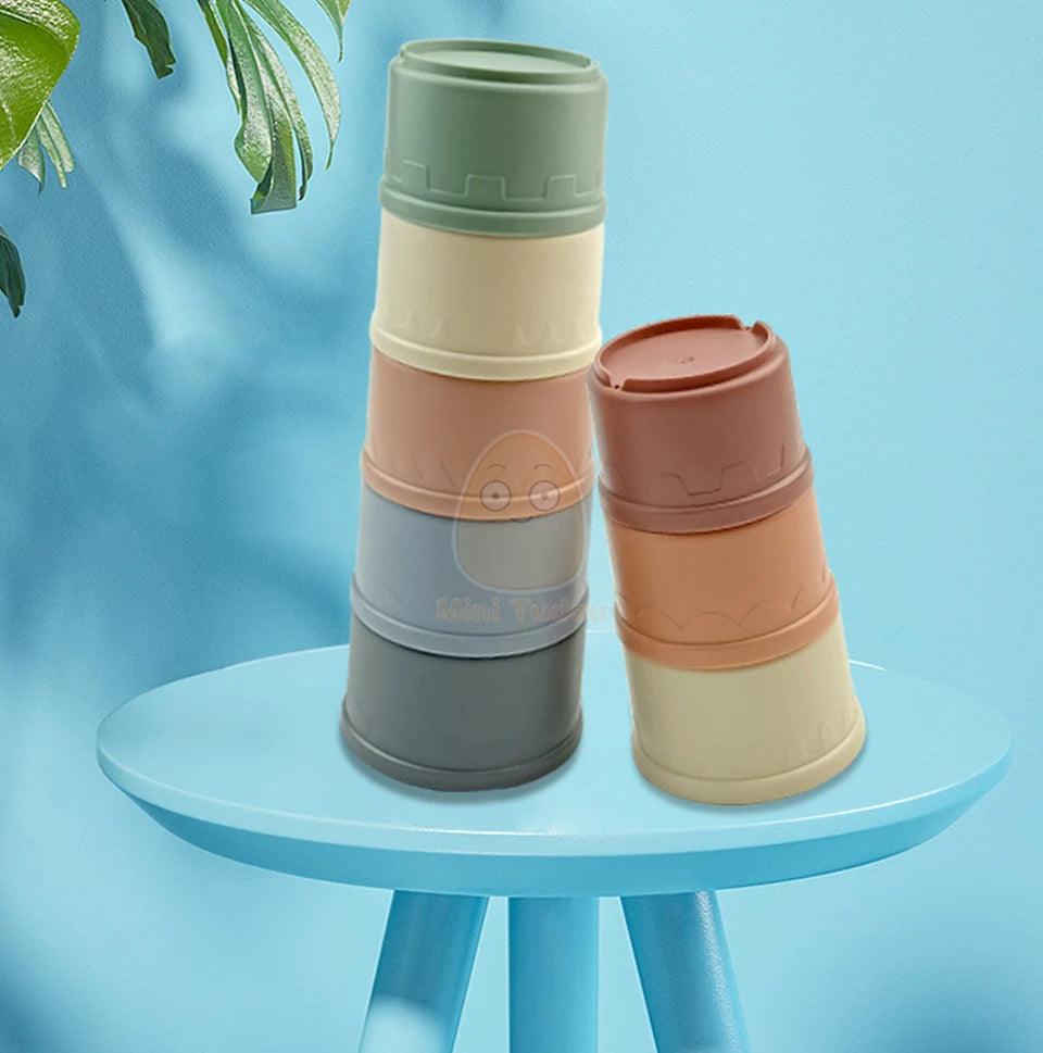 Colorful Stacking Cups - Puzolife - Puzolife - Puzzles of Life