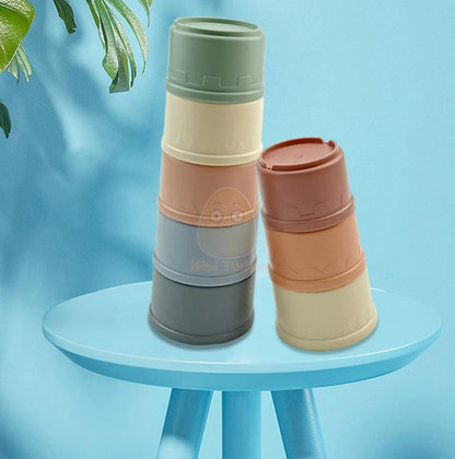 Colorful Stacking Cups - Puzolife - Puzolife - Puzzles of Life