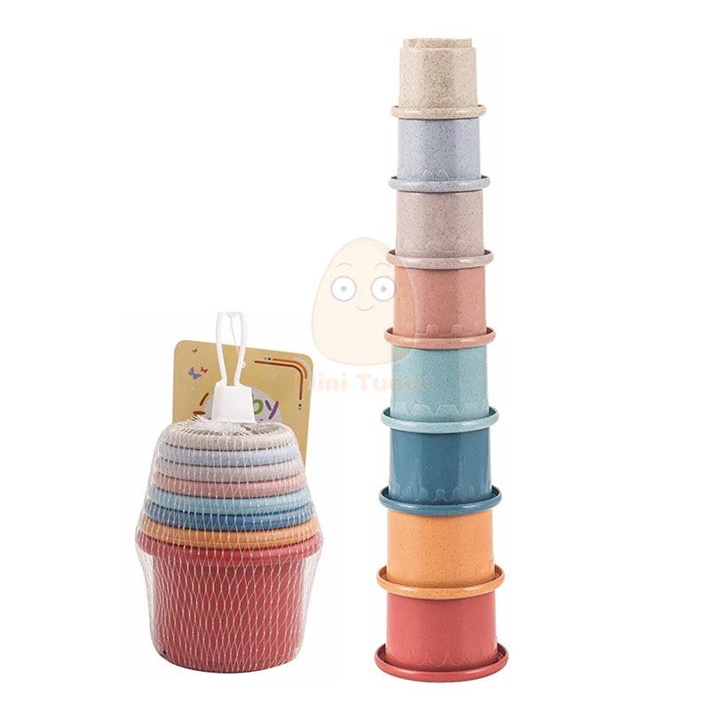 Colorful Stacking Cups - Puzolife - Puzolife - Puzzles of Life