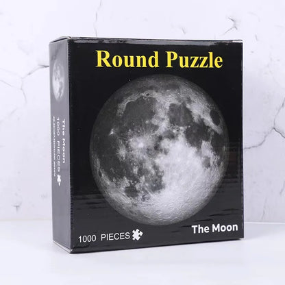 1000-Piece Giant Space Moon Puzzle – Matte Finish - Puzzles