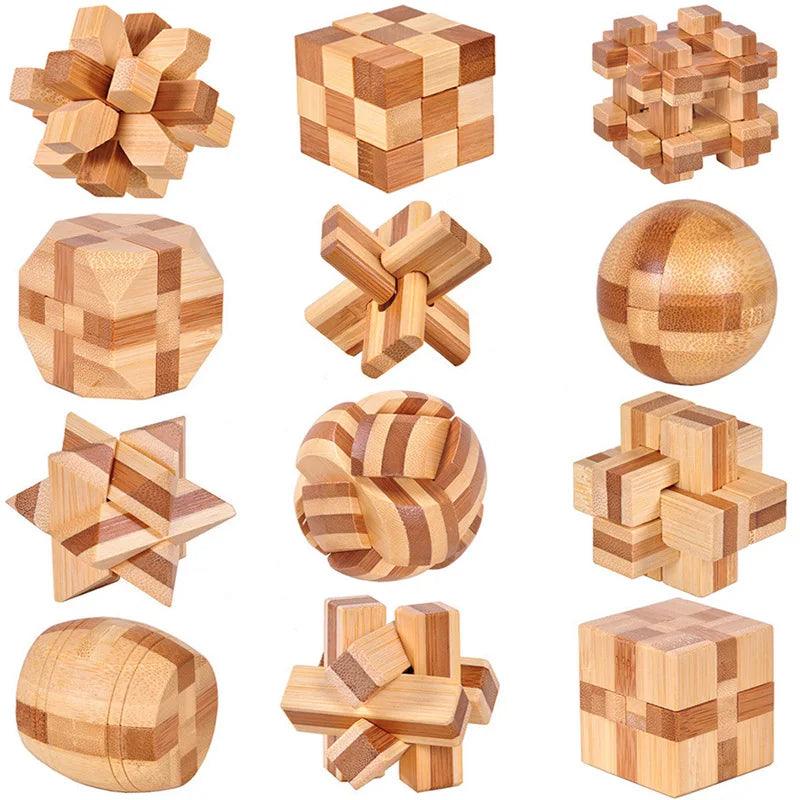 Montessori 3D Puzzle Game – Brain Teaser for Kids - Puzzles