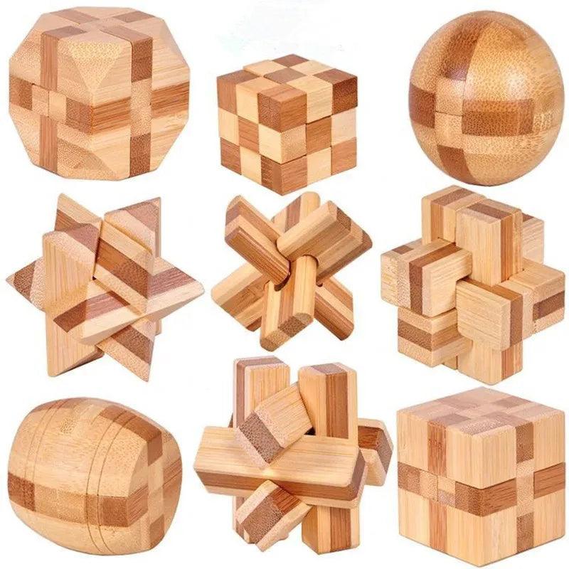 Montessori 3D Puzzle Game – Brain Teaser for Kids - Puzzles