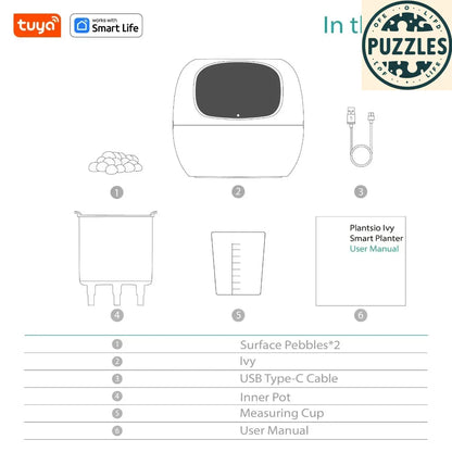 Tuya Ivy Smart Planter – AI-Powered for Easy Plant Care - Puzzles