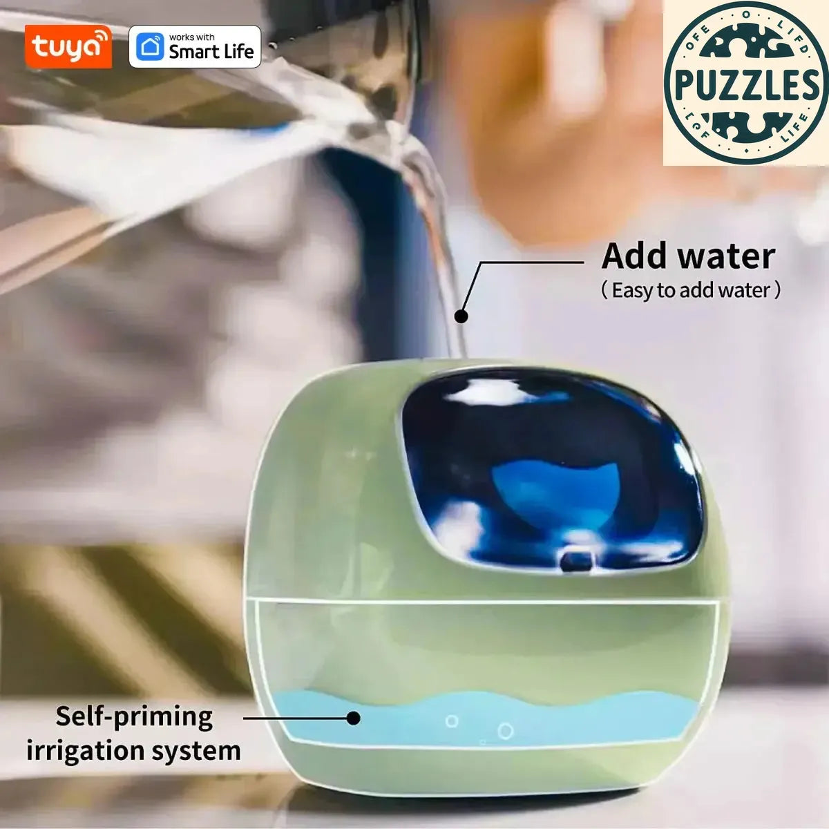 Tuya Ivy Smart Planter – AI-Powered for Easy Plant Care - Puzzles