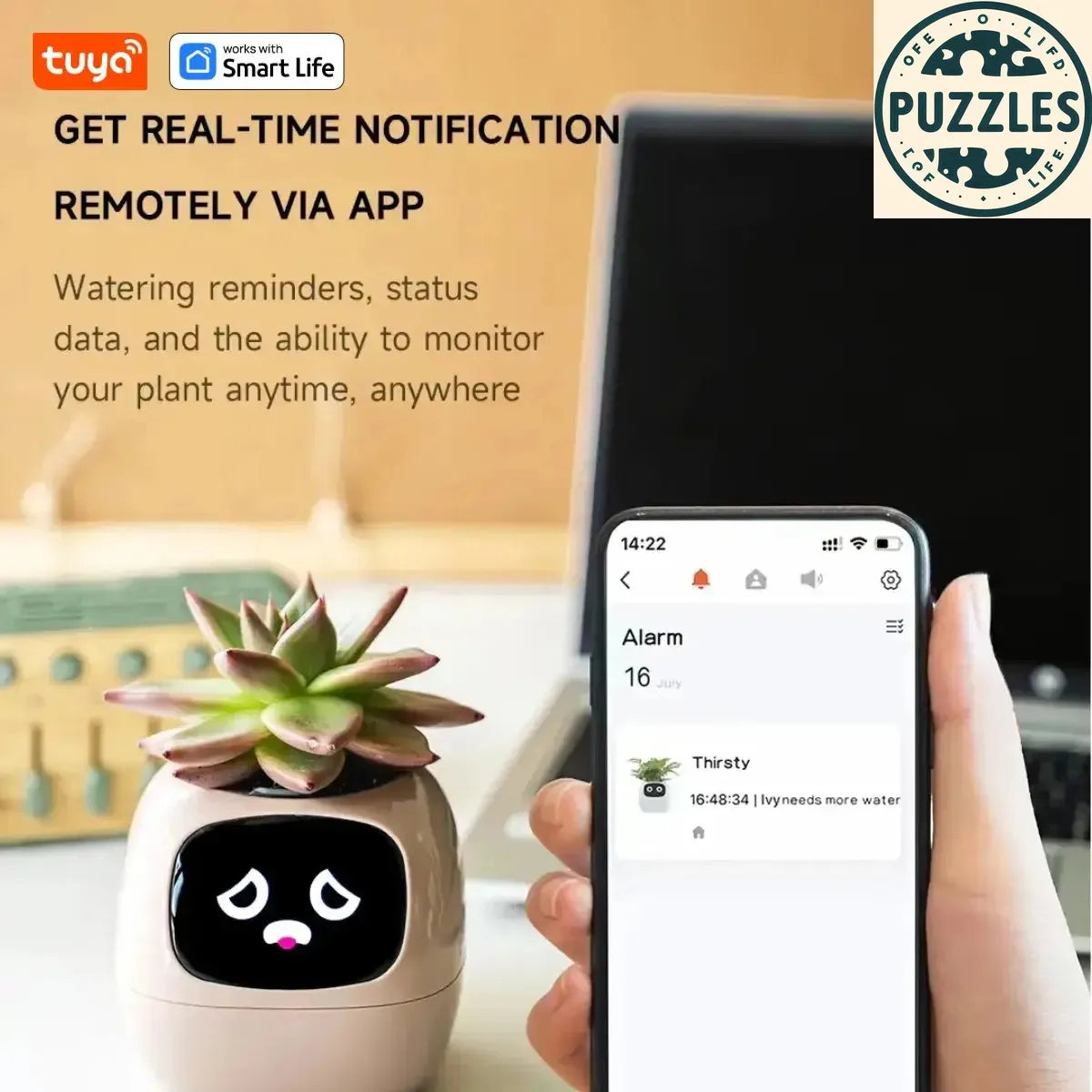 Tuya Ivy Smart Planter – AI-Powered for Easy Plant Care - Puzzles