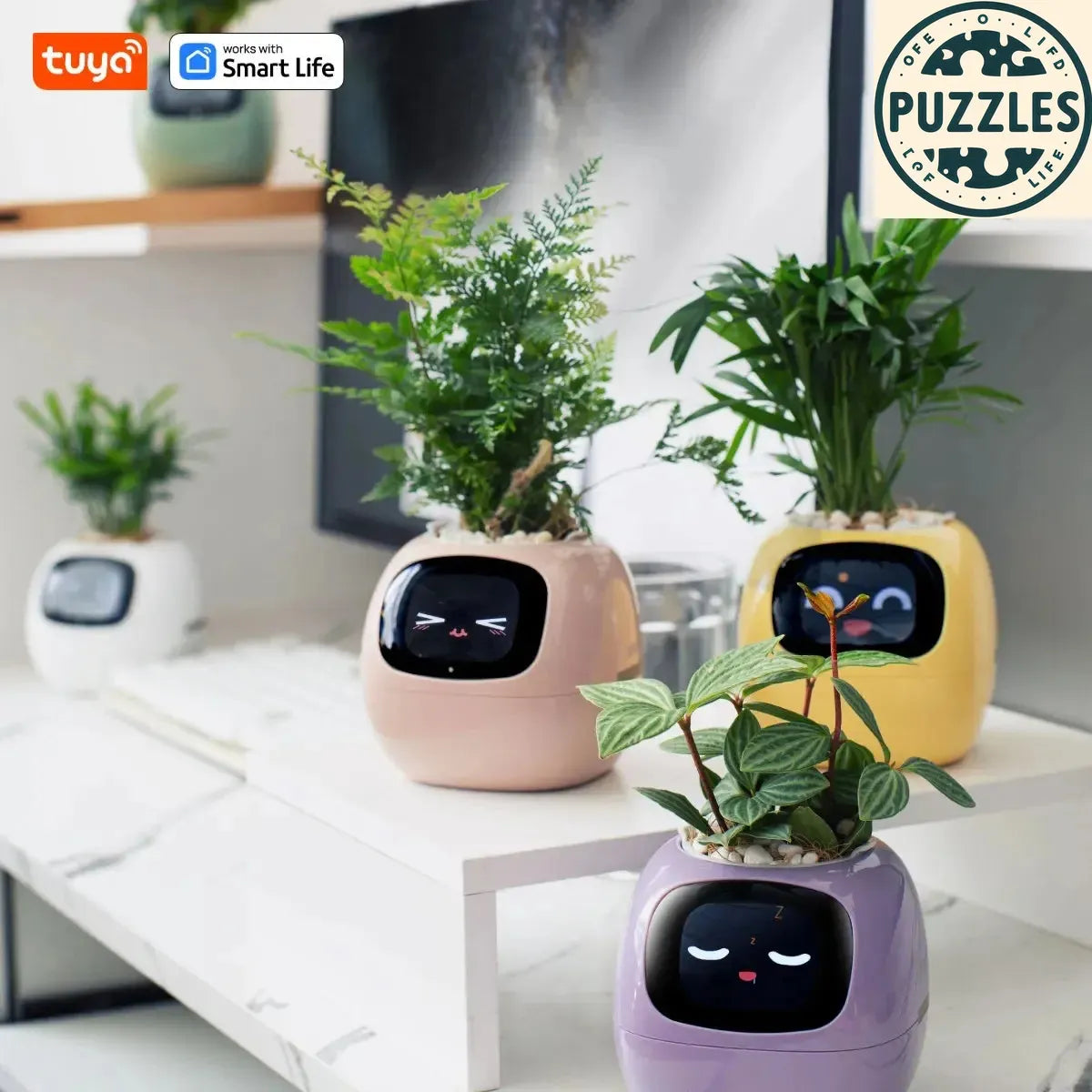 Tuya Ivy Smart Planter – AI-Powered for Easy Plant Care - Puzzles