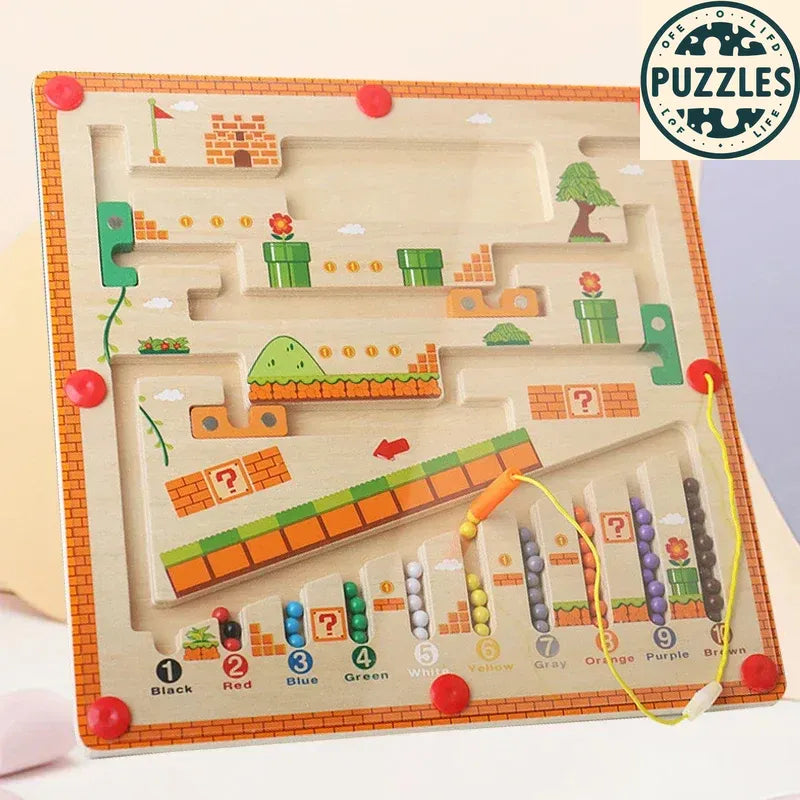 Color & Number Maze – Puzolife - Puzolife - Puzzles of Life