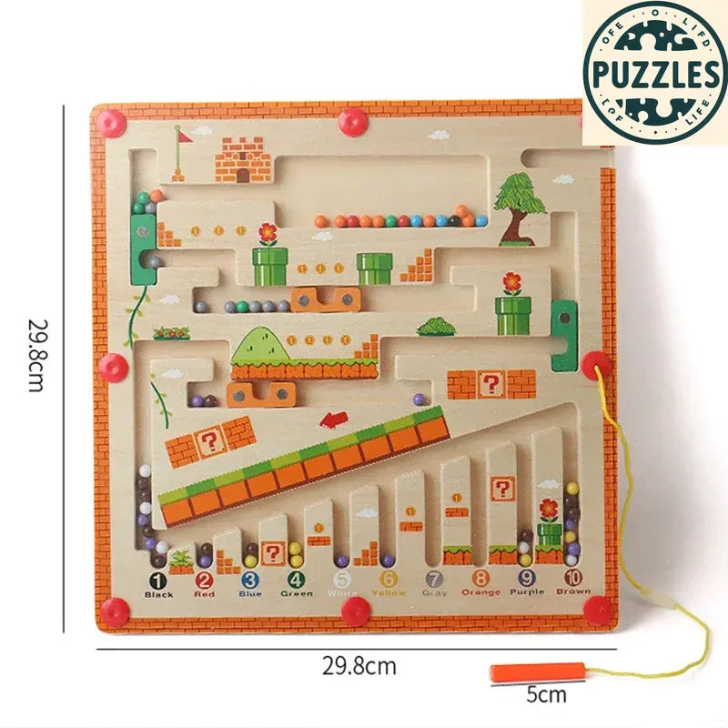Color & Number Maze – Puzolife - Puzolife - Puzzles of Life