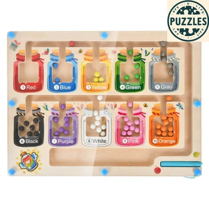 Color & Number Maze – Puzolife - Puzolife - Puzzles of Life