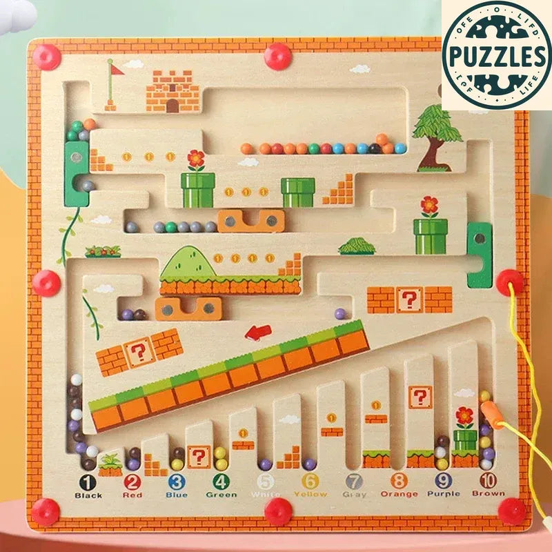 Color & Number Maze – Puzolife - Puzolife - Puzzles of Life
