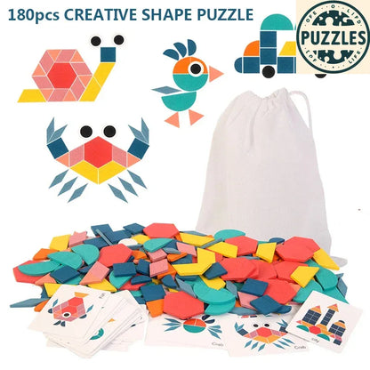 Wooden Montessori Puzzle - Puzolife - Puzolife - Puzzles of Life
