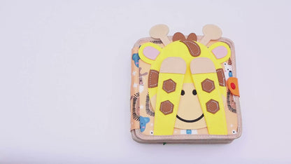 Giraffe Busy Book for Kids - Puzolife
