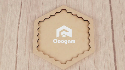 Rompecabezas de madera hexagonal: un juego de ingenio para niños que busca el coeficiente intelectual