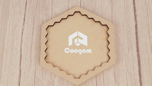 Rompecabezas de madera hexagonal: un juego de ingenio para niños que busca el coeficiente intelectual