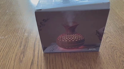 300ml Wood Grain Aroma Diffuser - Puzolife