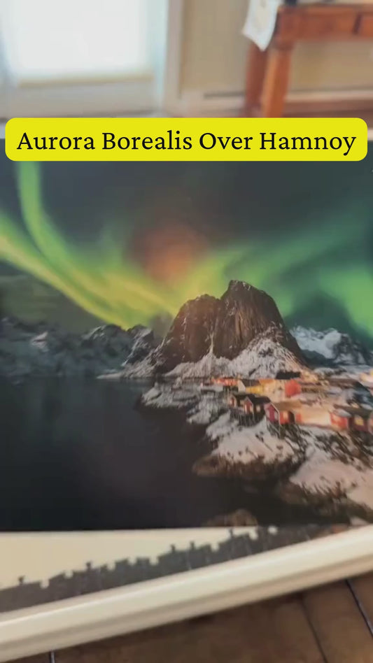 1000-Piece Aurora Borealis Puzzle - Puzolife