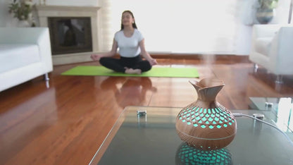 300ml Wood Grain Aroma Diffuser - Puzolife