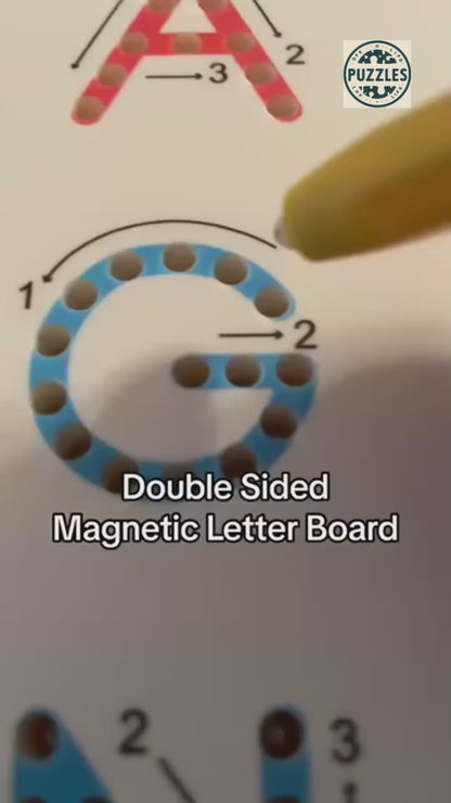 Magnetic Alphabet & Number Tracing – Puzolife